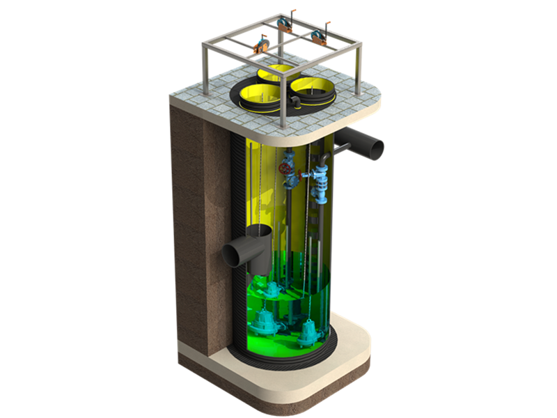 لیفت استیشن طبقات منفی صدرامهاب