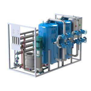 دستگاه تصفیه آب صنعتی 800 متر مکعب