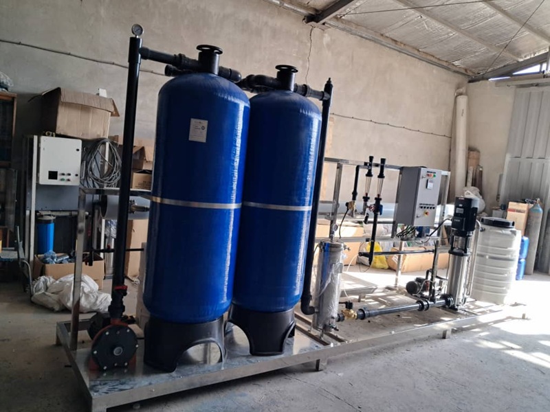 سیستم تصفیه آب صنعتی آریا کانی معدن ایرانیان