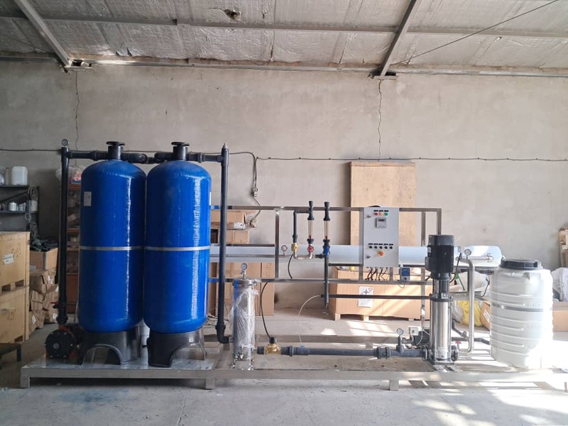 سیستم تصفیه آب صنعتی آریا کانی معدن ایرانیان