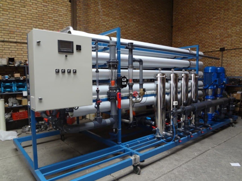 دستگاه تصفیه آب صنعتی صدرامهاب