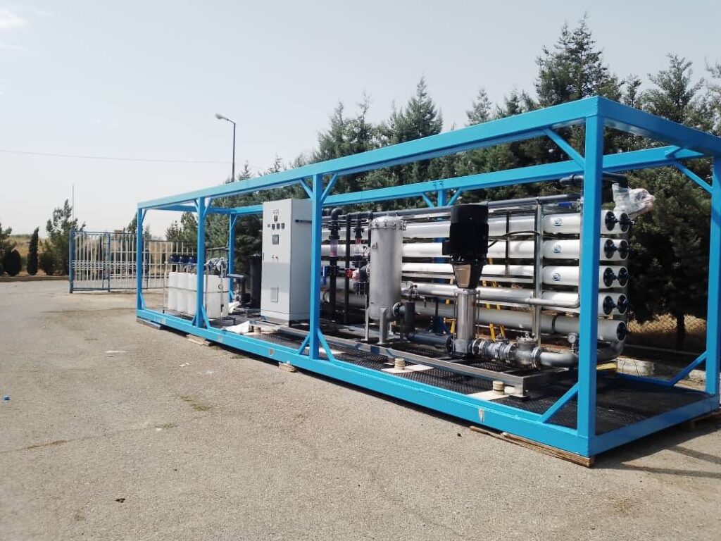 پکیج تصفیه آب صنعتی صدرامهاب