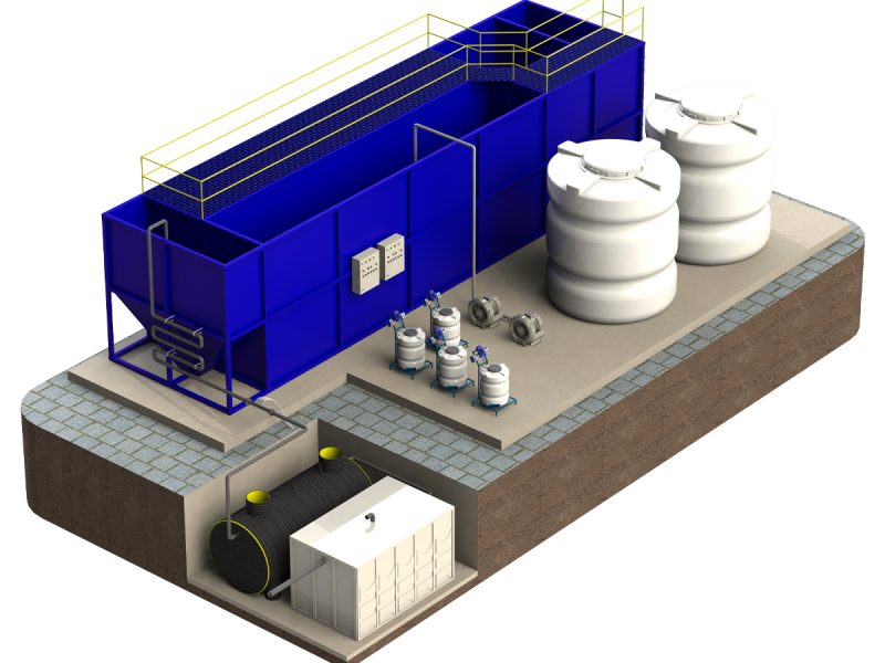 Wastewater treatment package